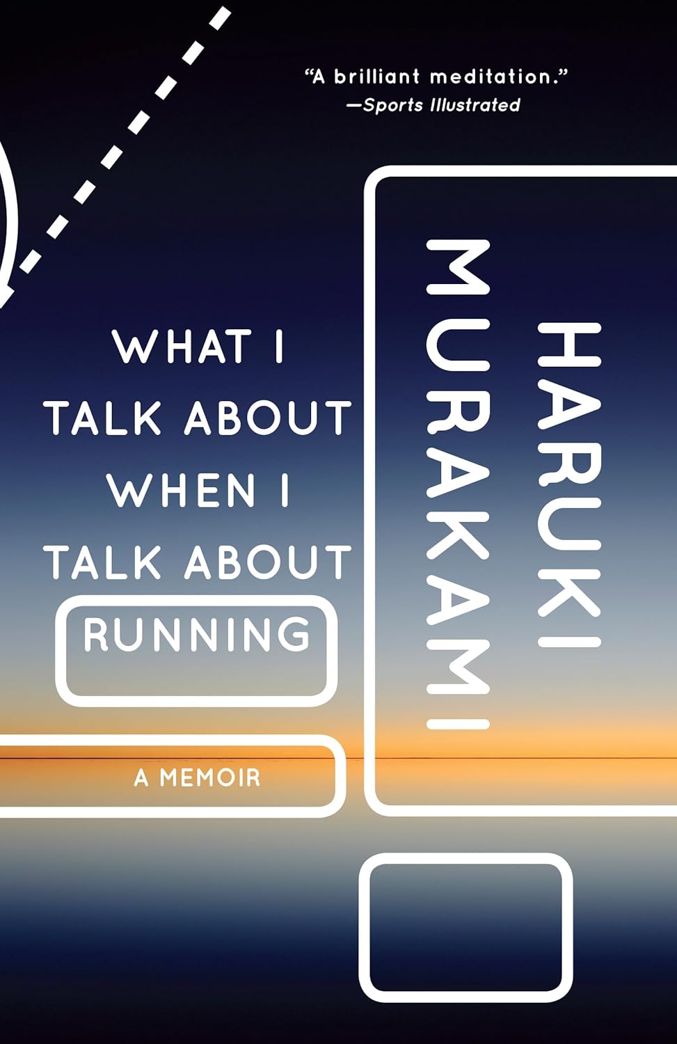 Haruki Murakami's book cover
