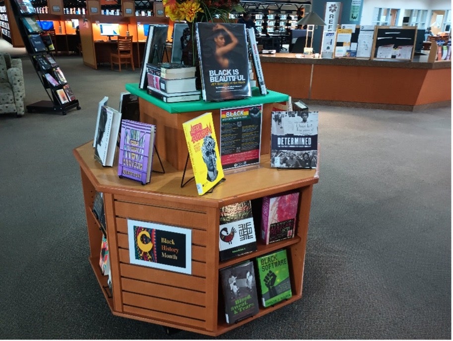 Book Display at Charleston Campus