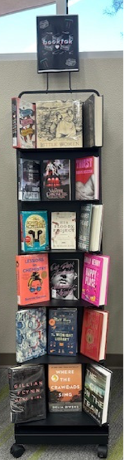 Booktok display at Henderson