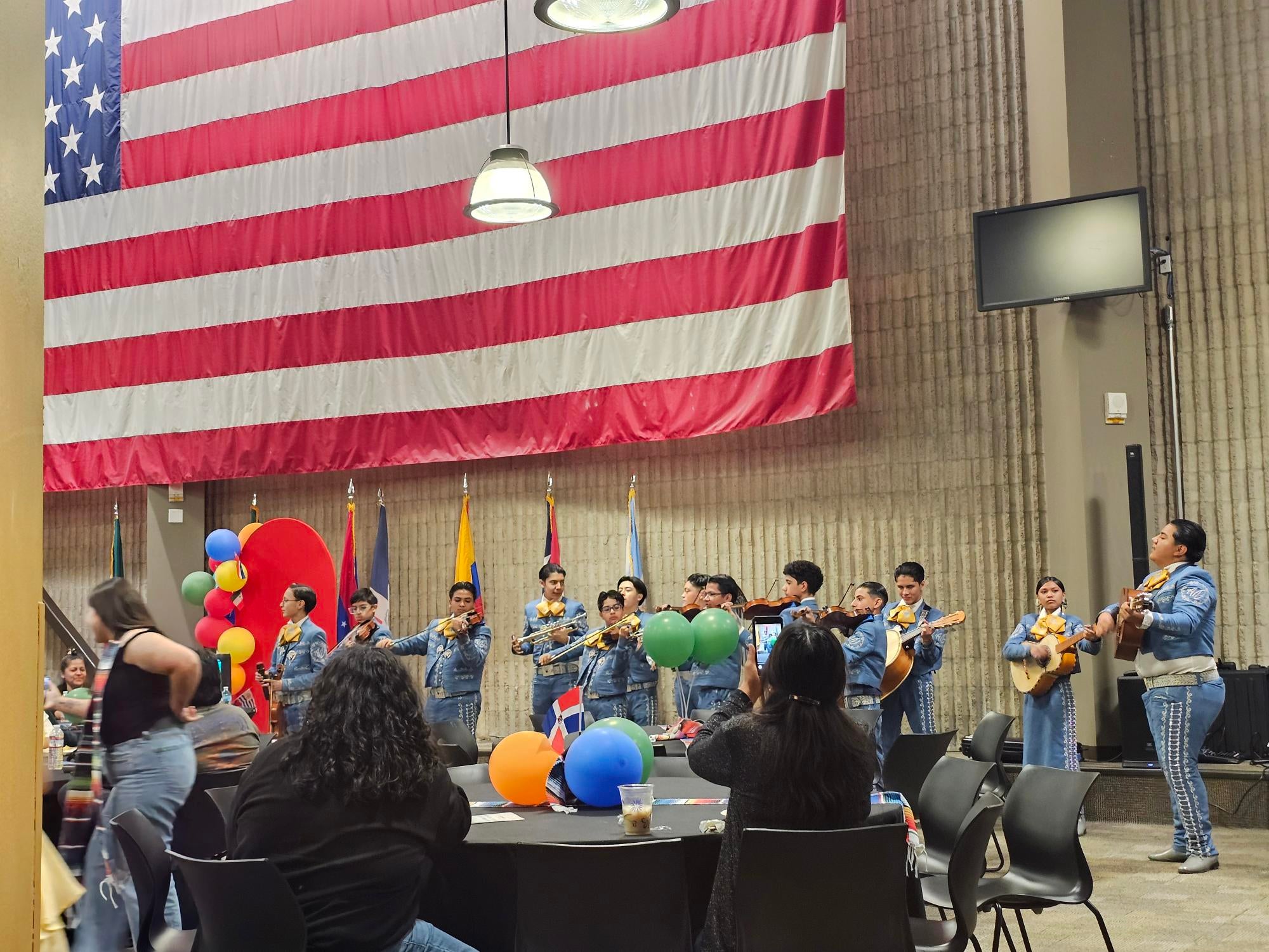 Mariachis at the Latino Alliance Graduation Celebration