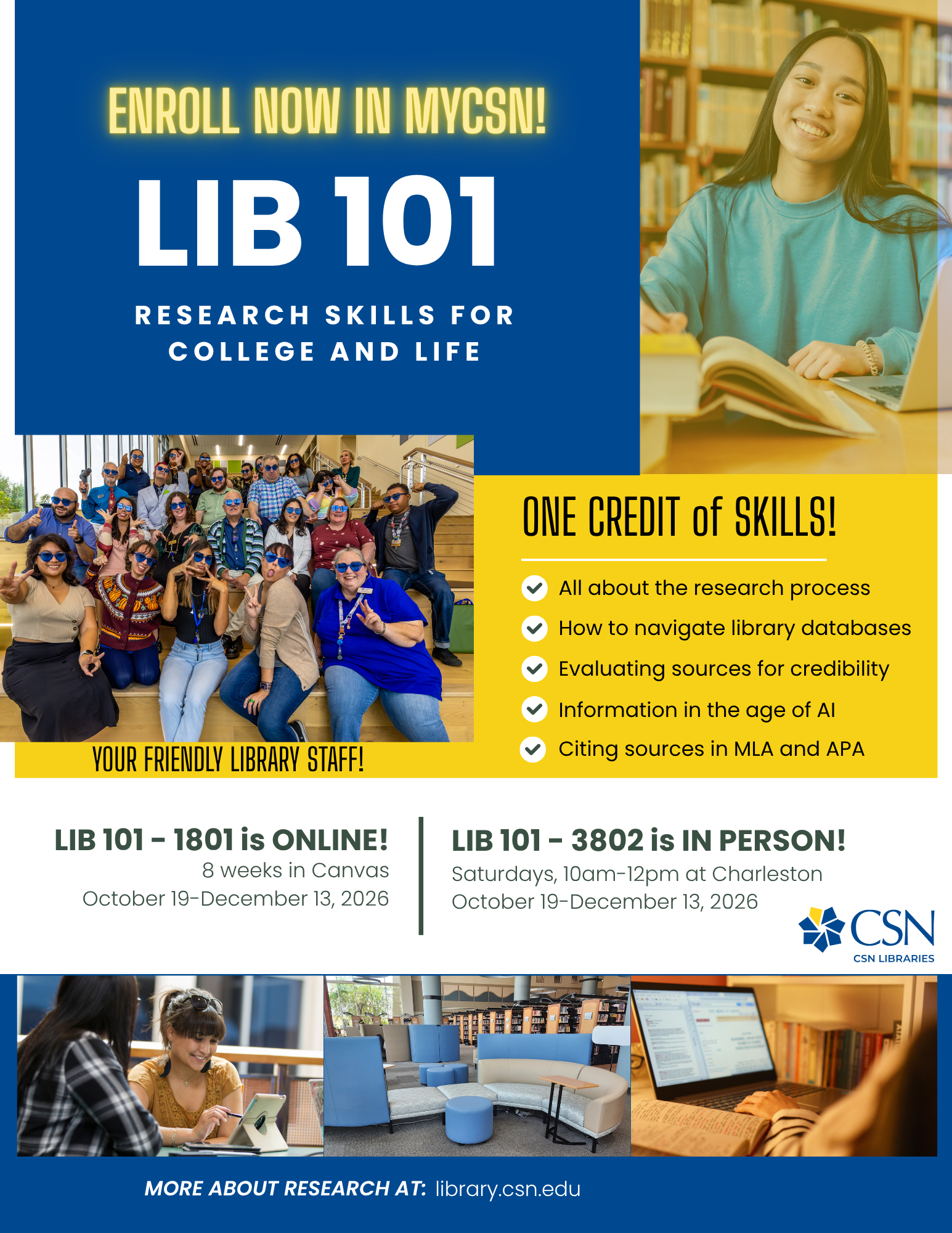 LIB 101 Flyer