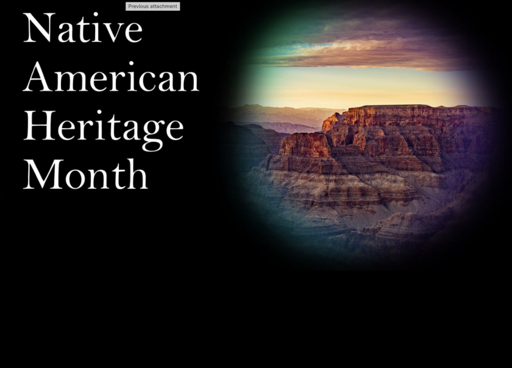 Native American Heritage Month Background