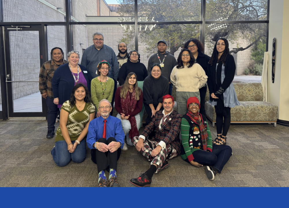 Photo of library staff